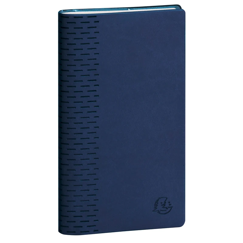 Agenda 2026-2027 EXACOMPTA SAS 17 - 9 x 17,5 cm - 1 semaine + notes - Orientation horizontale - Winner bleu marine