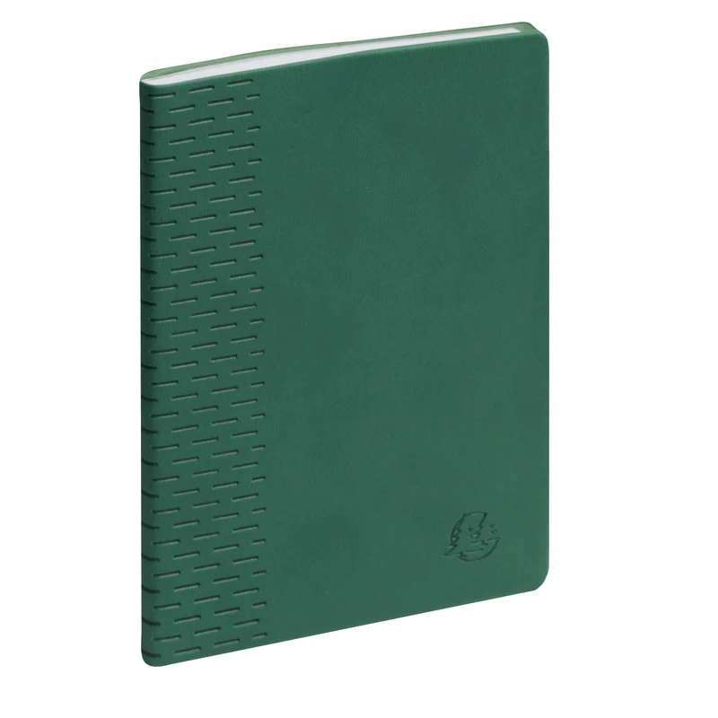 Agenda 2026-2027 EXACOMPTA SAS 15 Agora - 10,5 x 15,5 cm - 1 semaine sur 2 pages - Orientation verticale - Winner vert foncé