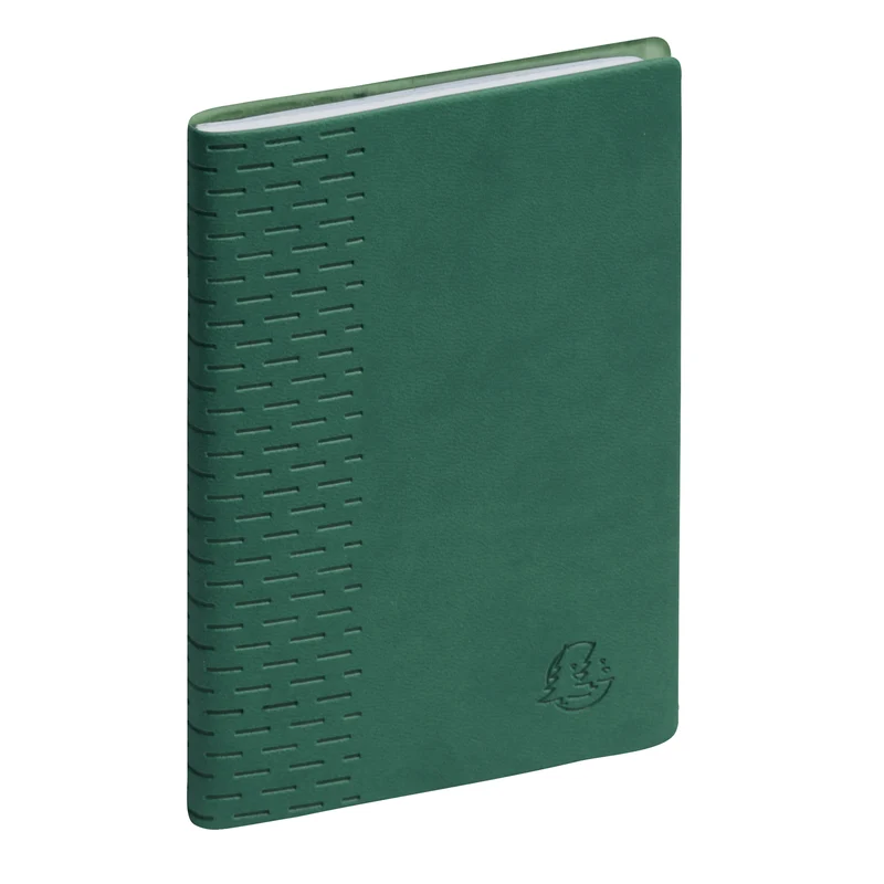 Agenda 2026-2027 EXACOMPTA SAS 13 - 9 x 13 cm - 1 semaine sur 2 pages - Orientation verticale - Winner vert foncé