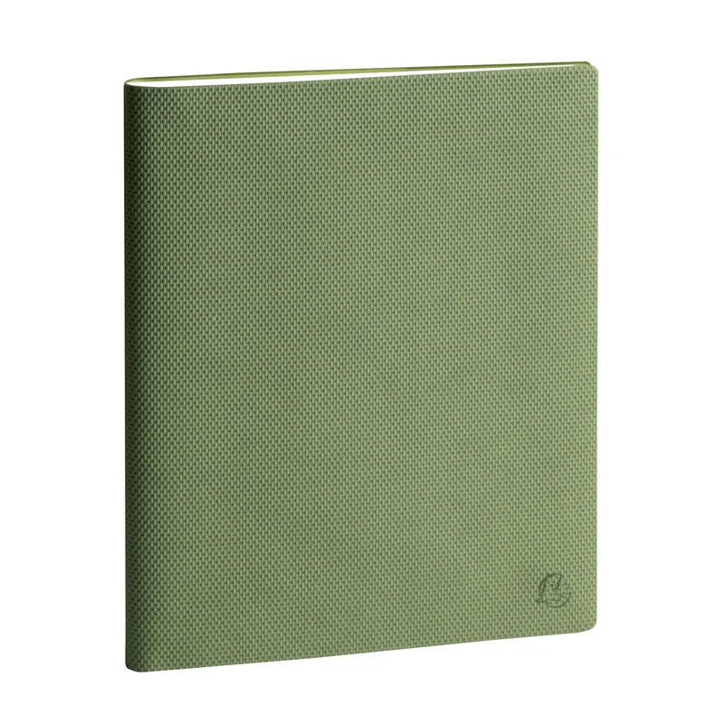 Agenda 2026-2027 EXACOMPTA SAS 22 Non-Stop - 18,5 x 22,5 cm - 1 semaine sur 2 pages - Orientation verticale - Canvas vert
