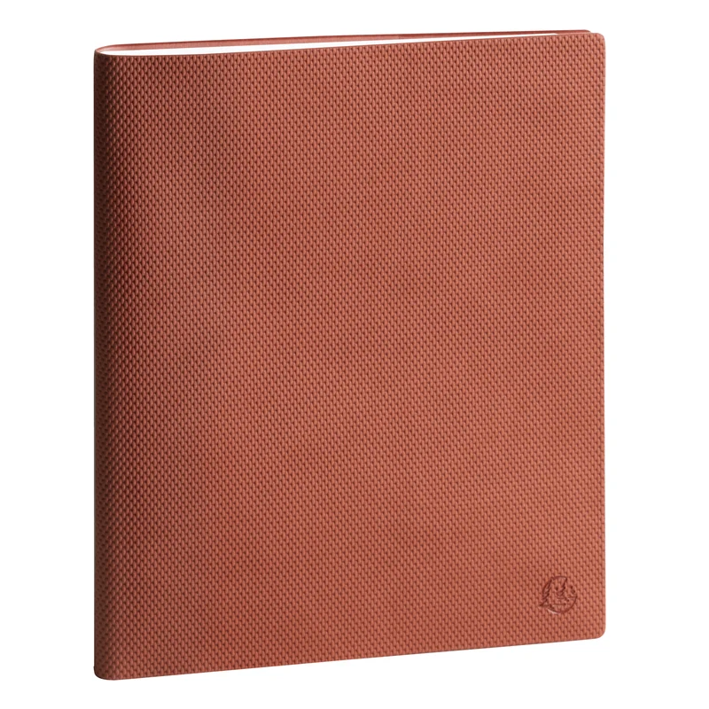 Agenda 2026-2027 EXACOMPTA SAS 22 Non-Stop - 18,5 x 22,5 cm - 1 semaine sur 2 pages - Orientation verticale - Canvas terracotta