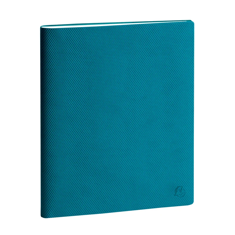Agenda 2026-2027 EXACOMPTA SAS 22 Non-Stop - 18,5 x 22,5 cm - 1 semaine sur 2 pages - Orientation verticale - Canvas bleu canard