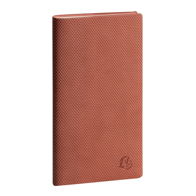 Agenda 2026-2027 EXACOMPTA SAS 17 - 9 x 17,5 cm - 1 semaine + notes - Orientation horizontale - Canvas terracotta