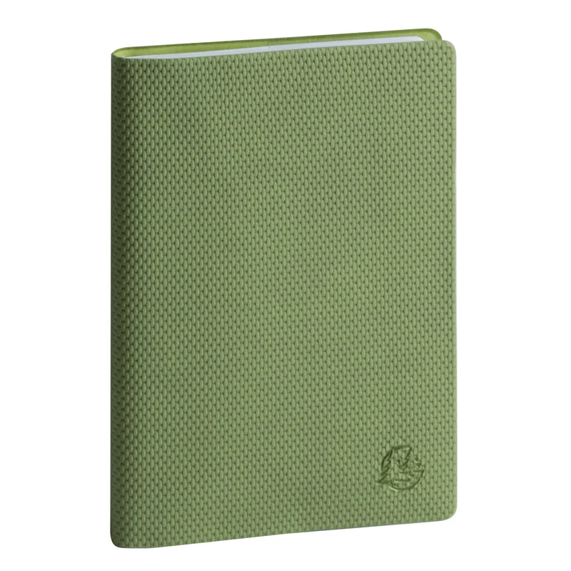 Agenda 2026-2027 EXACOMPTA SAS 13 - 9 x 13 cm - 1 semaine sur 2 pages - Orientation verticale - Canvas vert