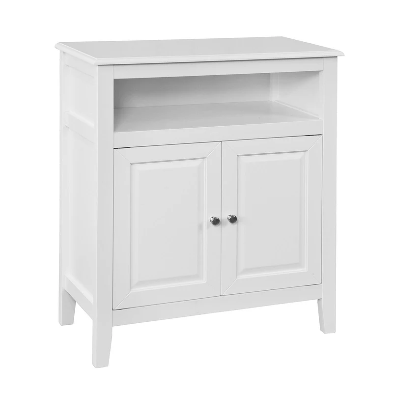 SoBuy FRG204-W Meuble Bas de Salle de Bain Armoire Toilette Buffet commode – Blanc