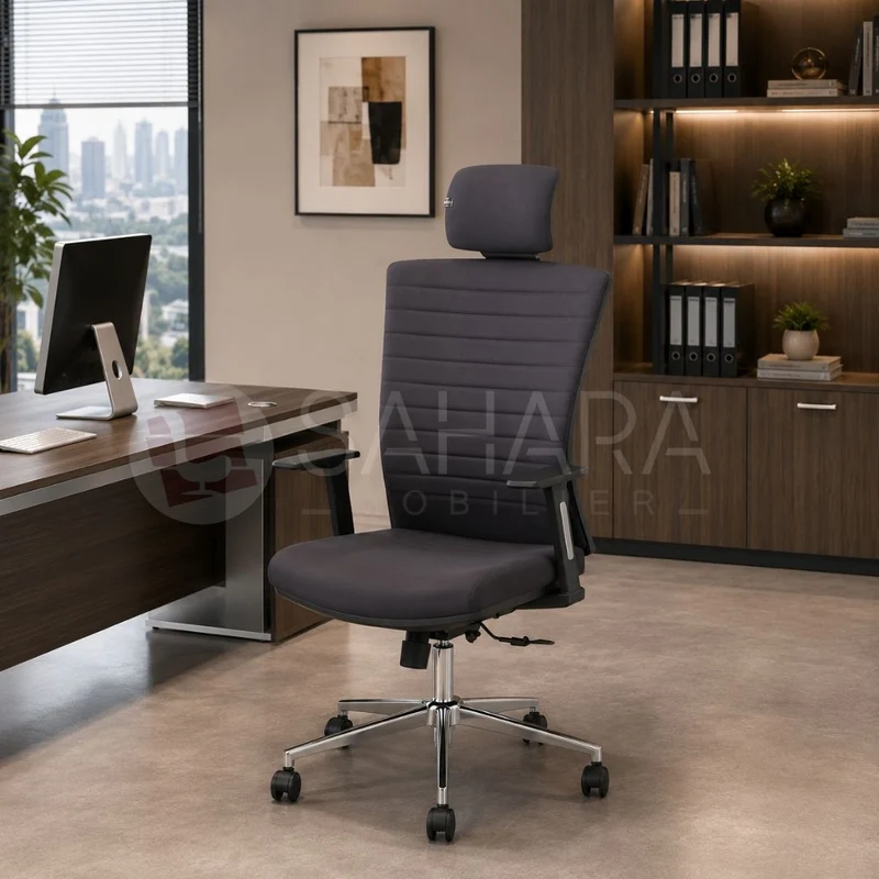 Fauteuil de bureau ARMONI Noir Réf. A0862