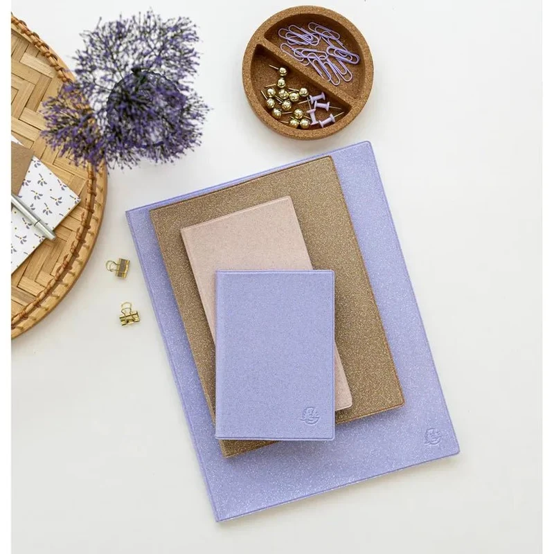 Agenda 2026-2027 EXACOMPTA SAS 27 - 21 x 27 cm - 1 semaine sur 2 pages - Orientation verticale - Eden rose