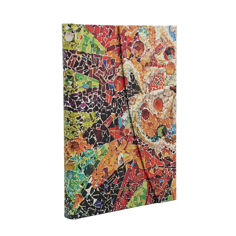 Agenda 2026-2027 PAPERBLANKS Le Soleil de Gaudi - 1 semaine sur 2 pages - Midi - Hardcover - Horizontal - 176p