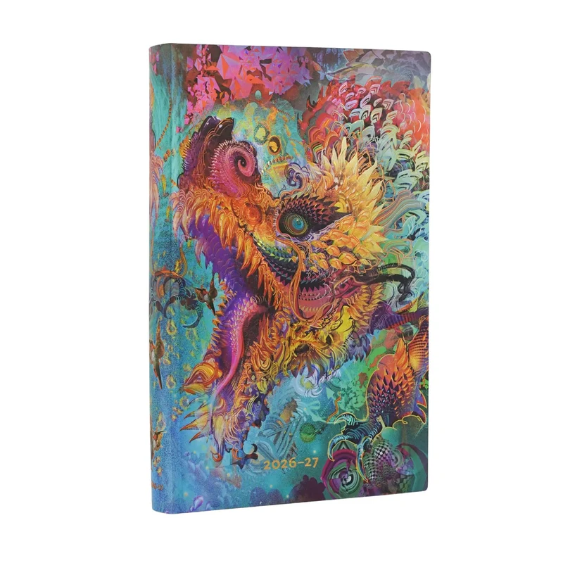 Agenda 2026-2027 PAPERBLANKS Dragon Bourdonnant - 1 jour par page - Maxi - Softcover - 416p