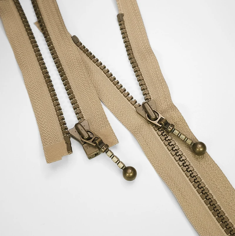 YKK | Fermeture Éclair | Plastique | Tan | #5