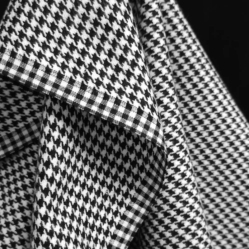 Flanelle Primo | Pied-de-poule | Marcus Fabrics