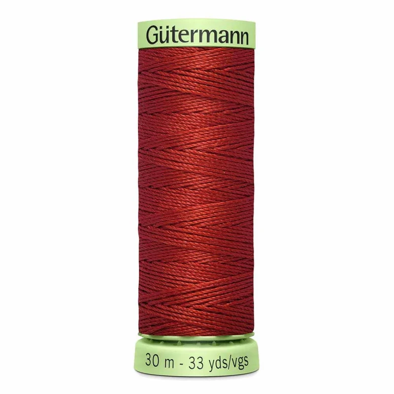 Gütermann | Fil à surpiqûres haute résistance | 30 m | N° 570 | Rouille
