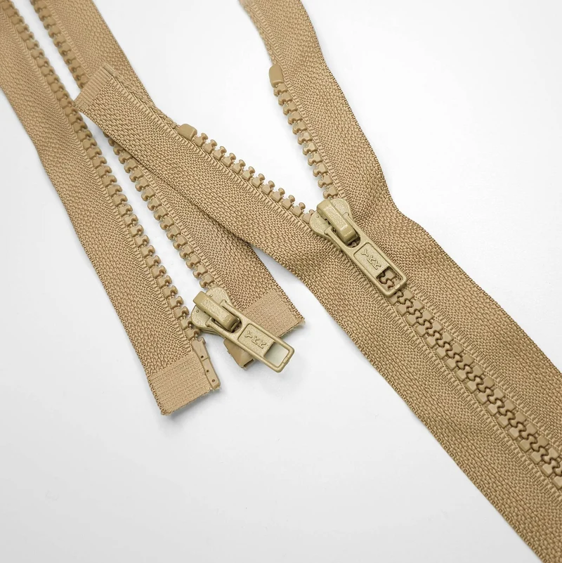 YKK | Fermeture éclair Séparable | Plastique | Brun Pâle | #5 | SS228 - SS235