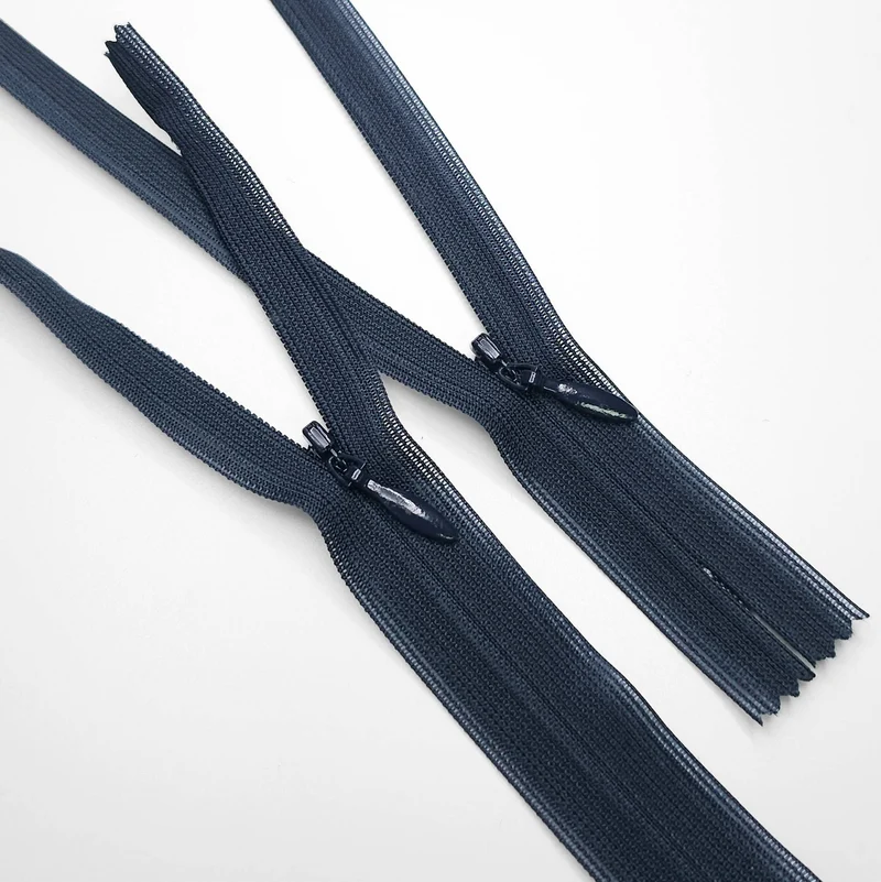 Fermeture Éclair Invisible À Bout Fermé | #3 | Bleu marine | 11 1/2'' - 29 cm | SS195
