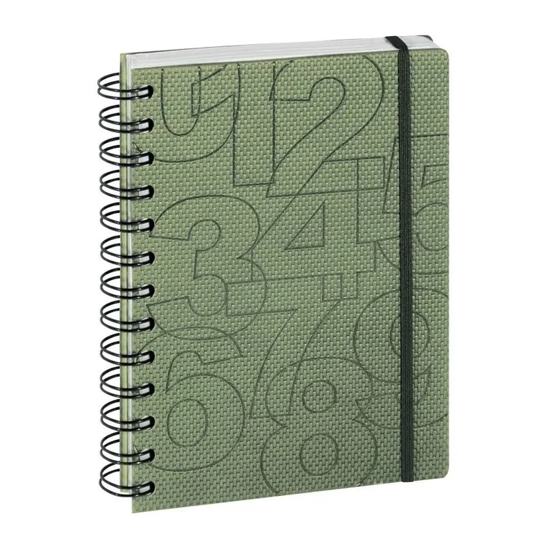 Agenda 2026-2027 EXACOMPTA Forum - 12 x 17 cm - 1 jour par page - Orientation horizontale - Preston vert