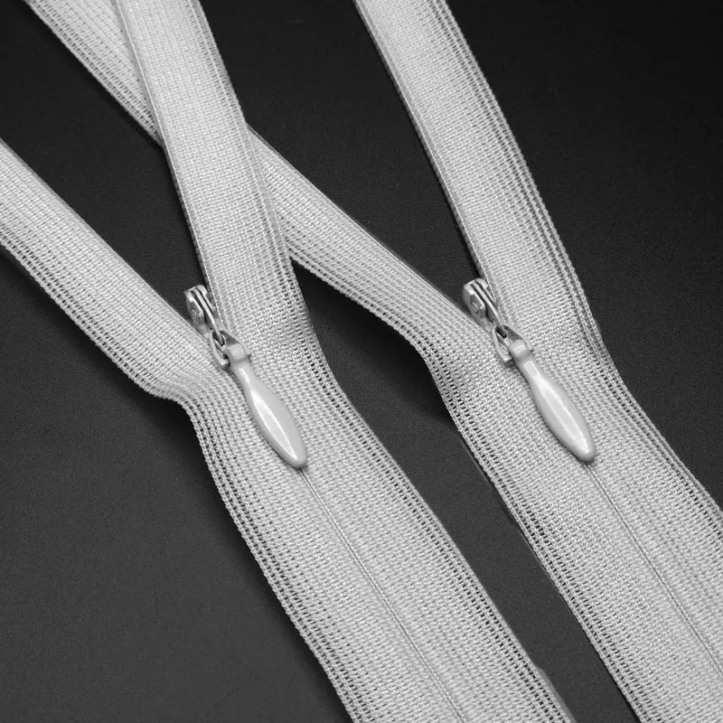 YKK | Fermeture Éclair Invisible à Bout fermé | #2 | Gris Clair