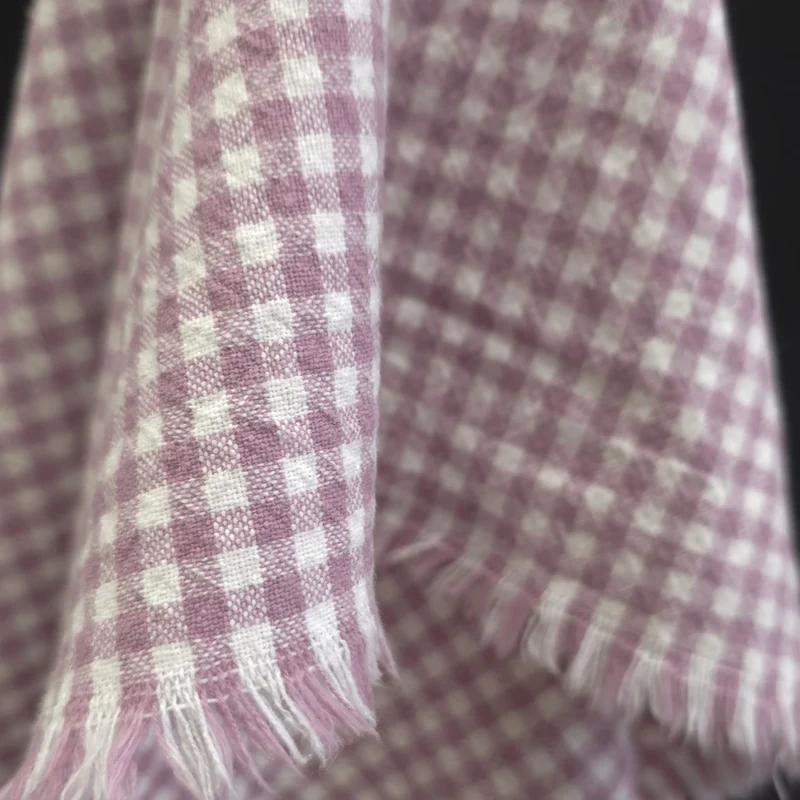 Coton Organique | Vichy | Tissé Teint | 5 mm