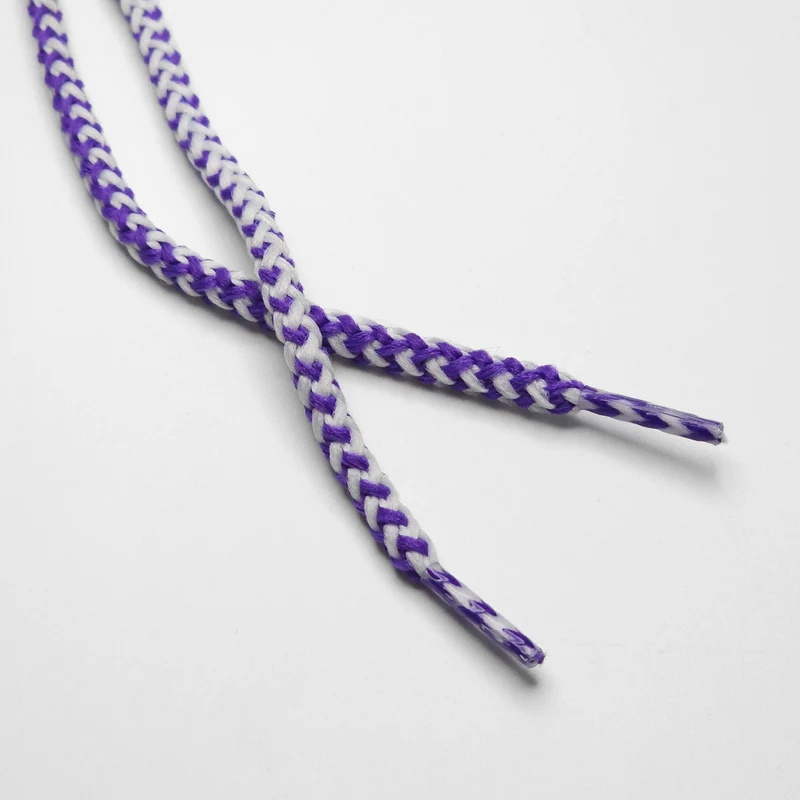 Cordon | Mauve & Blanc | 4 mm