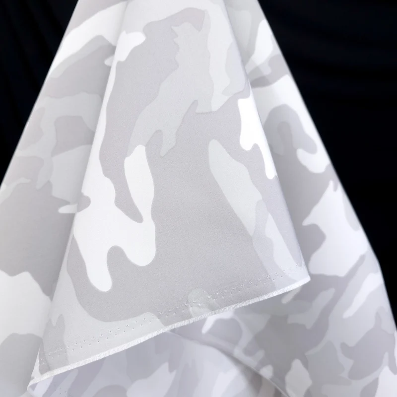 Tissu d’extérieur déperlant | Camo blanc | Deadstock Canada Goose