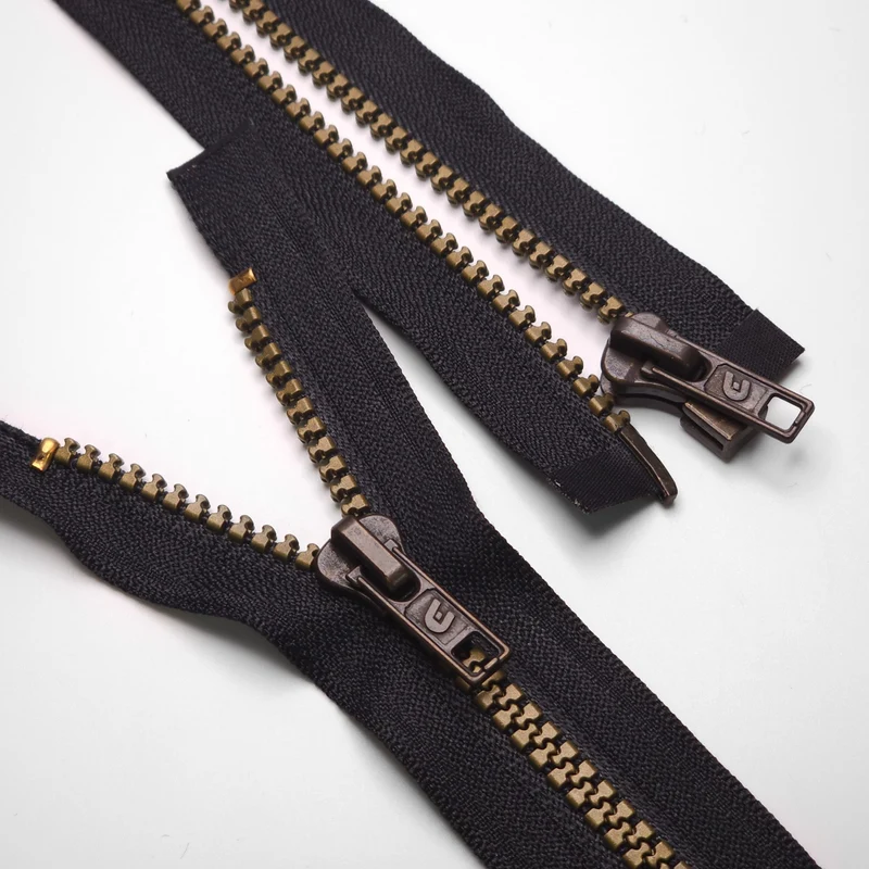 Fermeture Éclair Séparable | Plastique | Noir | #5 | 26'' - 66 cm