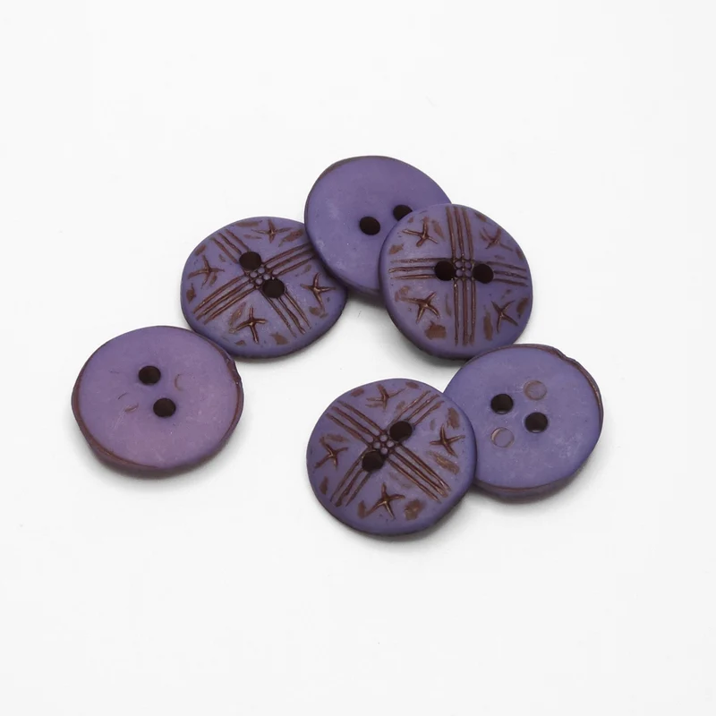 Boutons #B75 - B76 | Violet