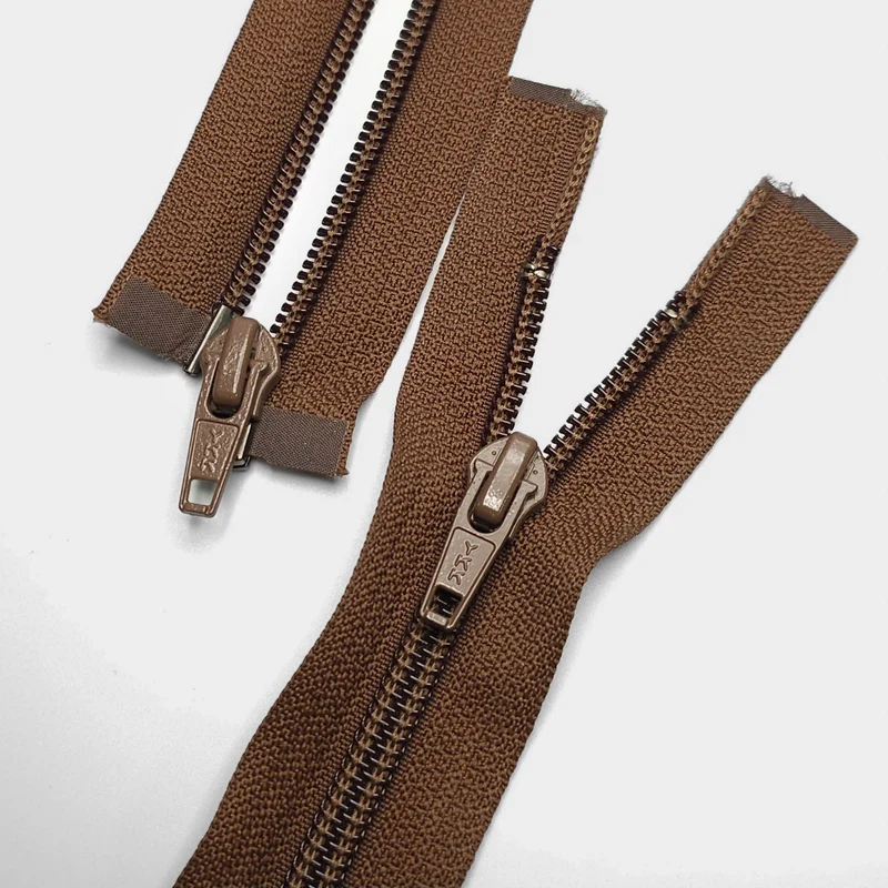 YKK | Fermeture Éclair Séparable | Spirale | #7 | Brun
