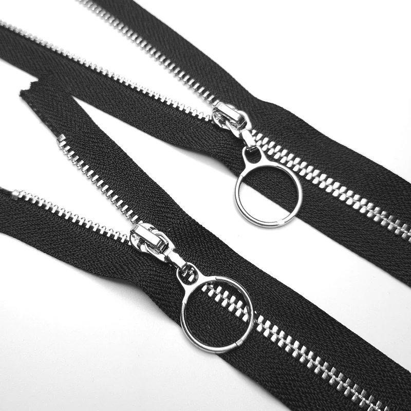 KKF | Fermeture Éclair à Bout Fermé | Métal | Noir | #4 | 19'' - 49 cm