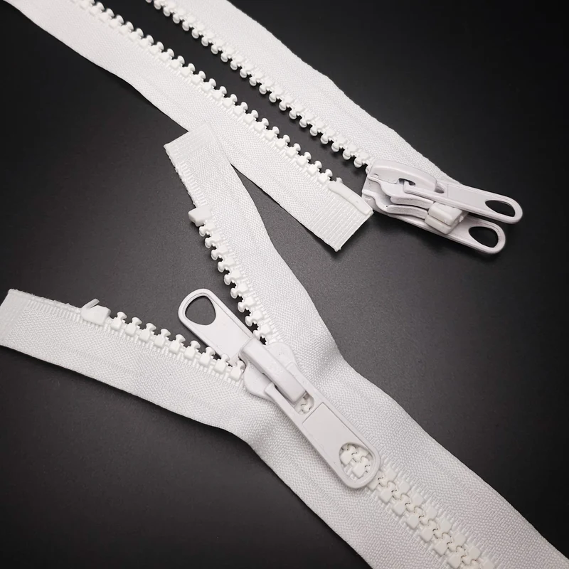 Fermeture Éclair Séparable | Double Curseur | Plastique | #8 | 96'' - 244 cm
