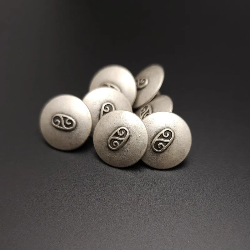 Boutons #168 - #168-1 - Argent