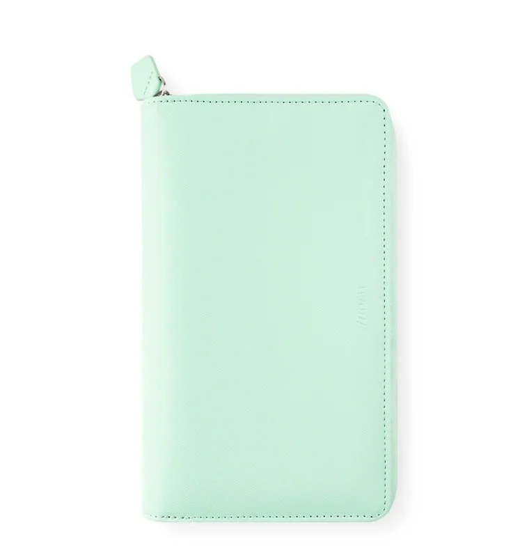 Organiseur FILOFAX Saffiano Zip - Personal Compact - Neo Mint