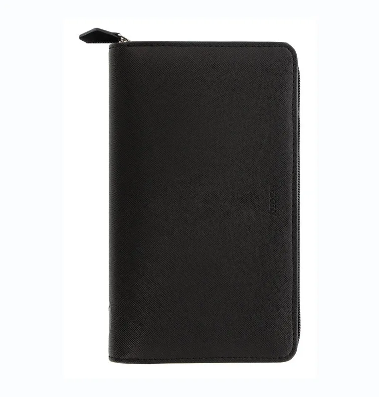 Organiseur FILOFAX Saffiano Zip - Personal Compact - Black