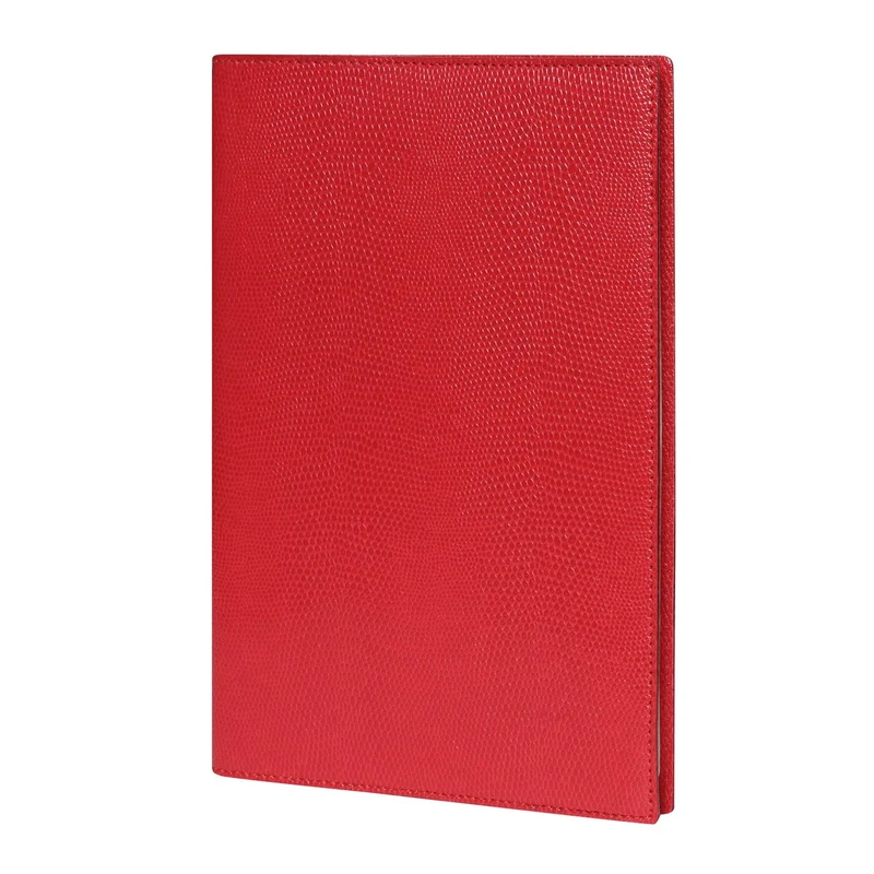 Agenda MIGNON A22 - 16 x 23,2 cm - 1 semaine sur 2 pages - Orientation verticale - Bornéo rouge garance