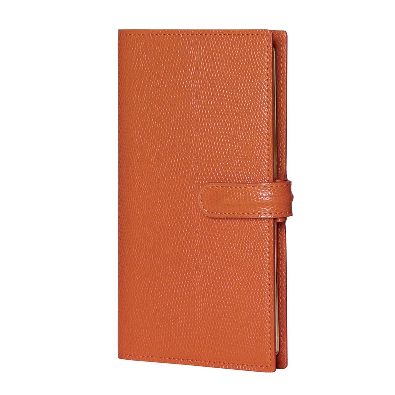 Organiseur MIGNON AK18 - 10,8 x 18,5 cm - 1 semaine + notes - Orientation horizontale - Bornéo orange épicé