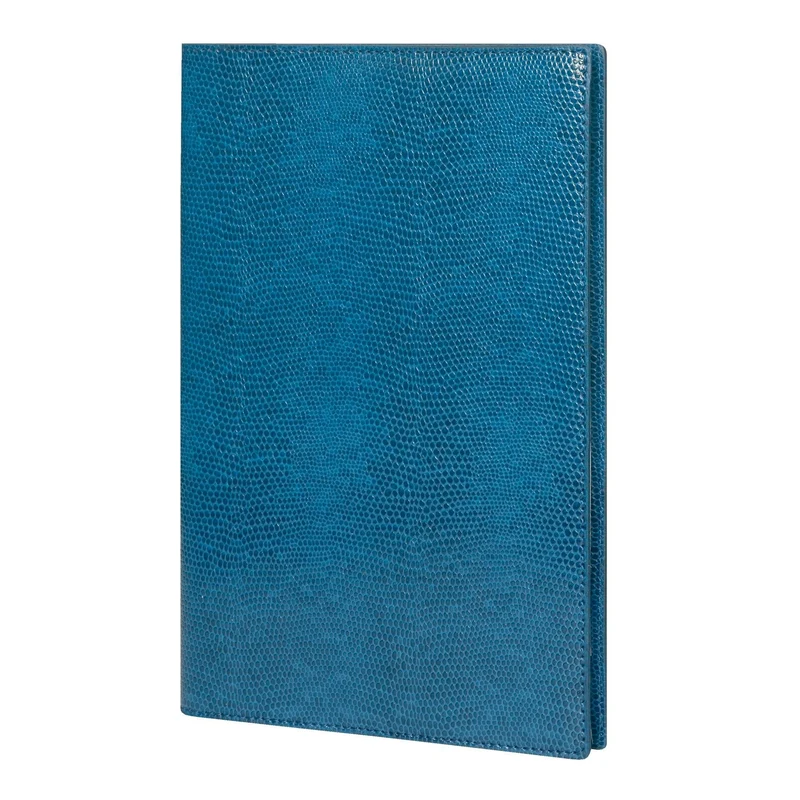 Agenda MIGNON A22 - 16 x 23,2 cm - 1 semaine sur 2 pages - Orientation verticale - Bornéo bleu canard