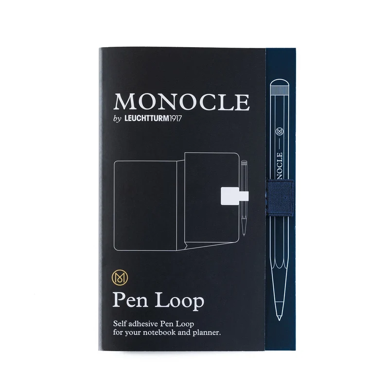 Passant autocollant LEUCHTTURM1917 Pen Loop Monocle - Navy