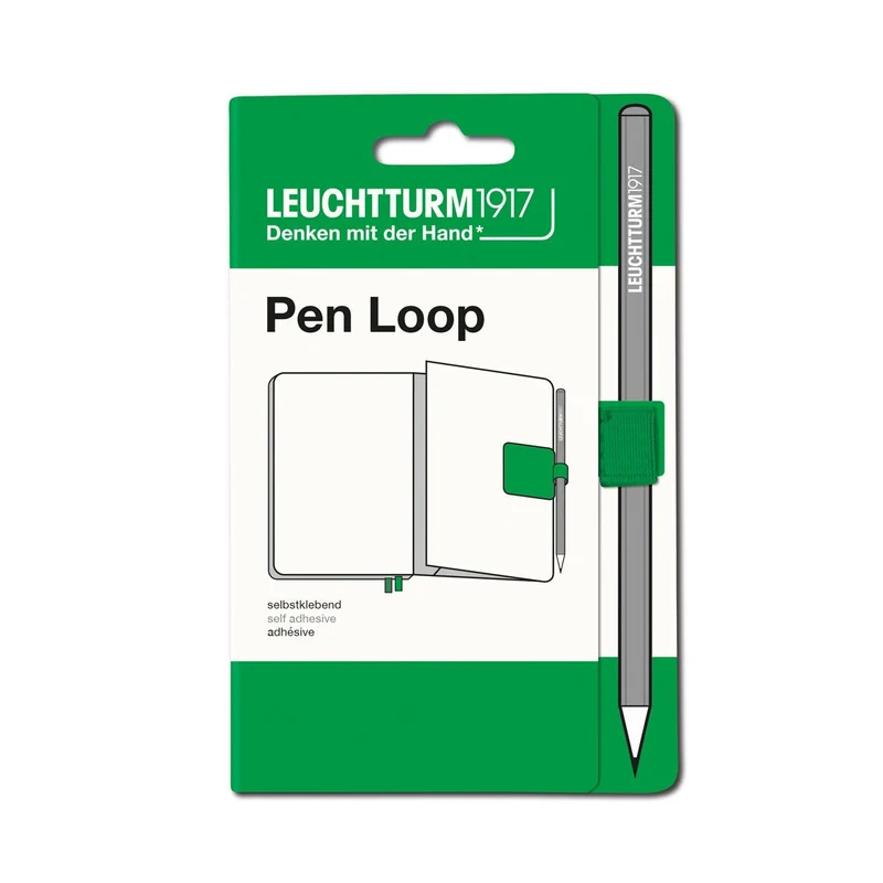 Passant autocollant LEUCHTTURM1917 Pen Loop - Spring Leaf