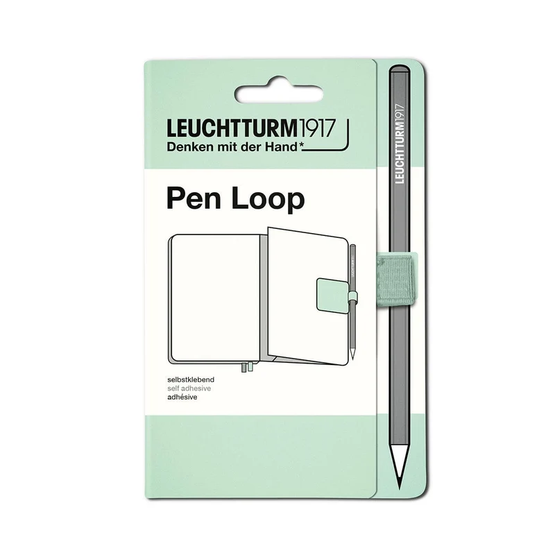 Passant autocollant LEUCHTTURM1917 Pen Loop - Mint Green