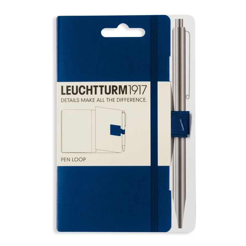 Passant autocollant LEUCHTTURM1917 Pen Loop - Navy