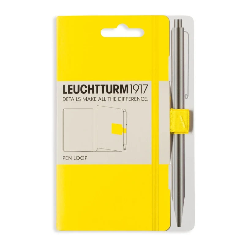 Passant autocollant LEUCHTTURM1917 Pen Loop - Lemon