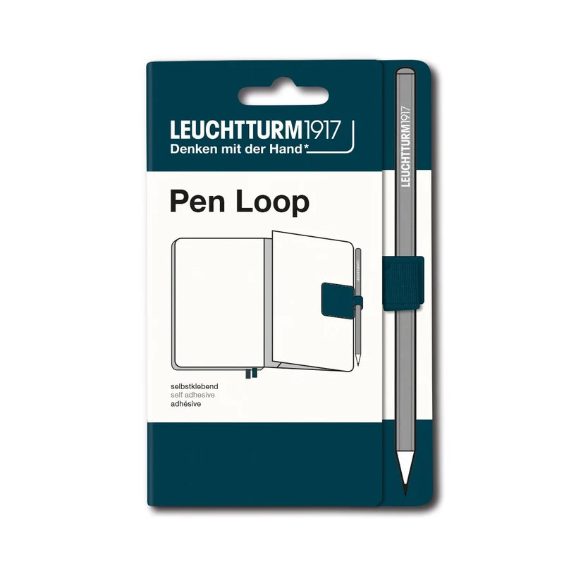 Passant autocollant LEUCHTTURM1917 Pen Loop - Deep Sea