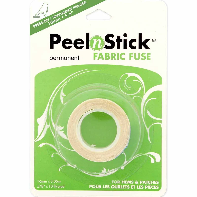 FABRIC FUSE Peel n Stick par HeatnBond | Permanent | 16mm x 3m