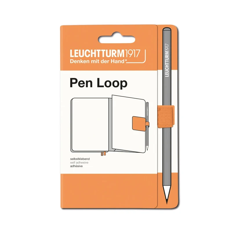 Passant autocollant LEUCHTTURM1917 Pen Loop - Apricot