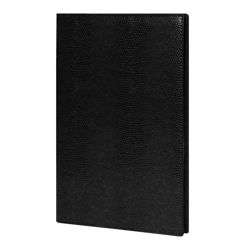 Agenda MIGNON A22 - 16 x 23,2 cm - 1 semaine sur 2 pages - Orientation verticale - Bornéo noir