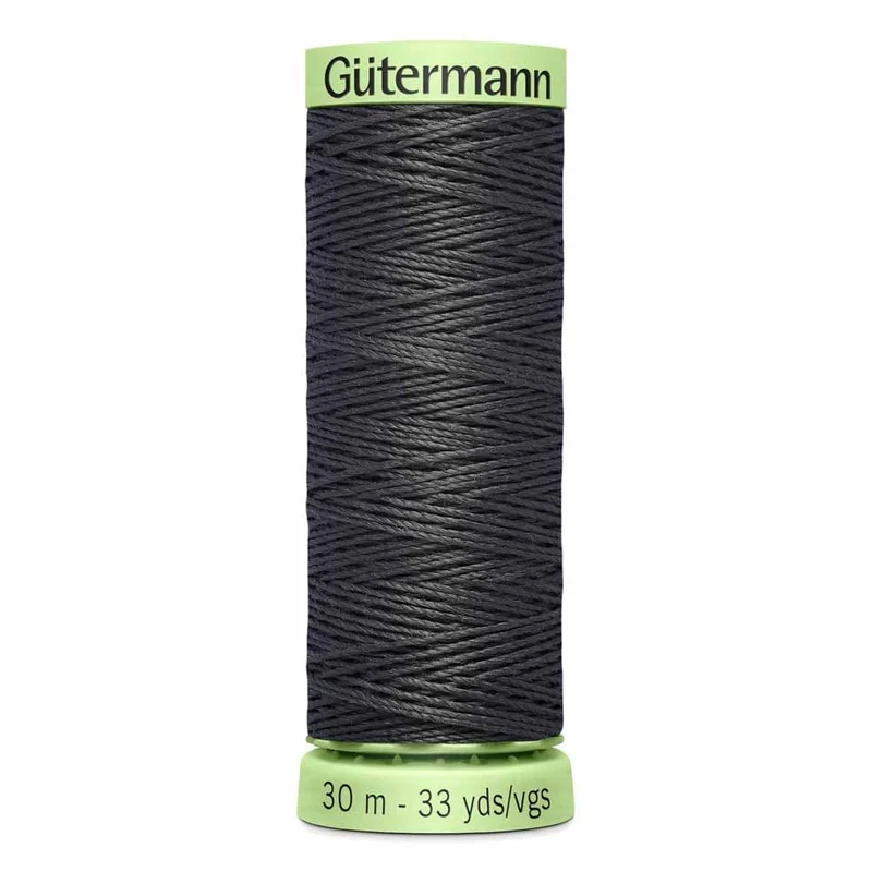 Gütermann | Fil de surpiqûre ultra-résistant | 30m | #125 | charbon