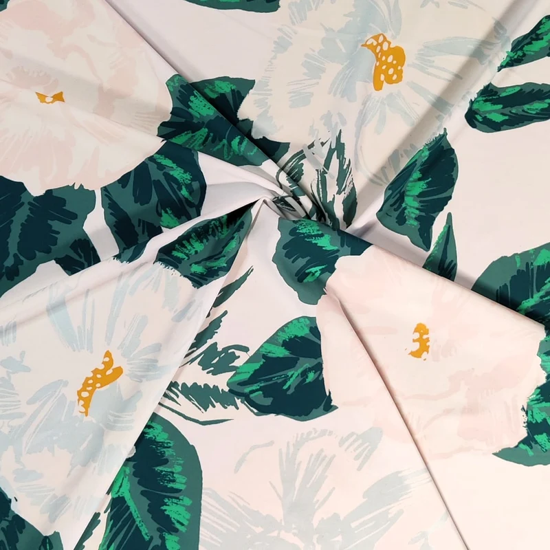 Micro-Nylon | Feuilles vertes | Fait en Italie