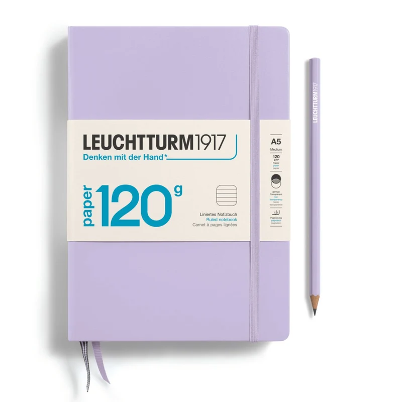 Carnet LEUCHTTURM1917 Edition 120G - A5 - Hardcover - Ligné - Lilac