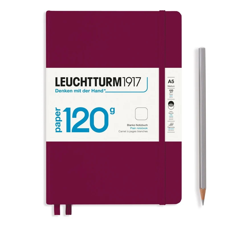 Carnet LEUCHTTURM1917 Edition 120G - A5 - Hardcover - Uni - Port Red