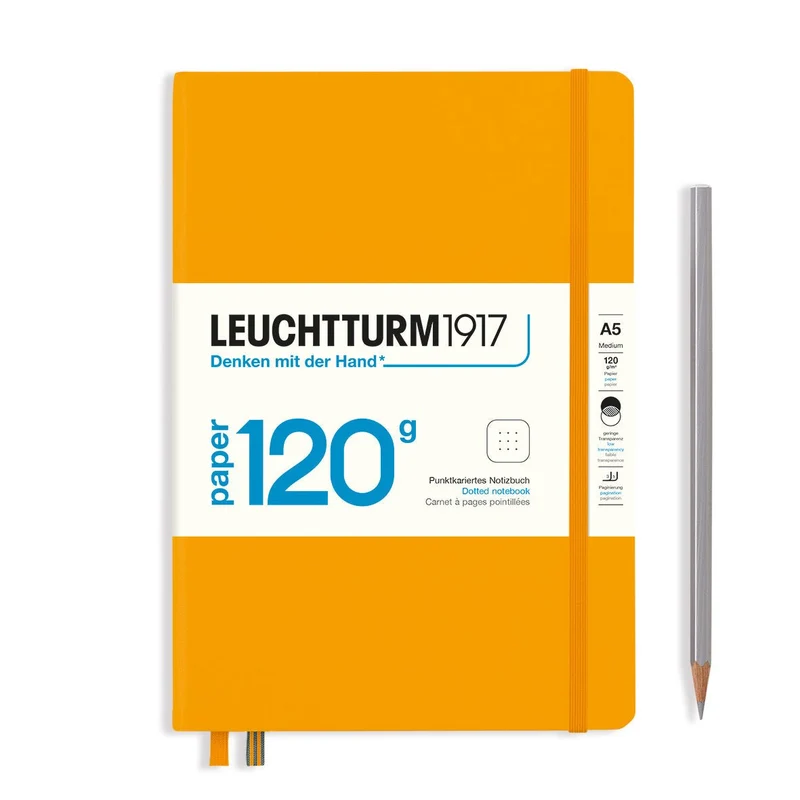 Carnet LEUCHTTURM1917 Edition 120G - A5 - Hardcover - Pointillé - Rising Sun