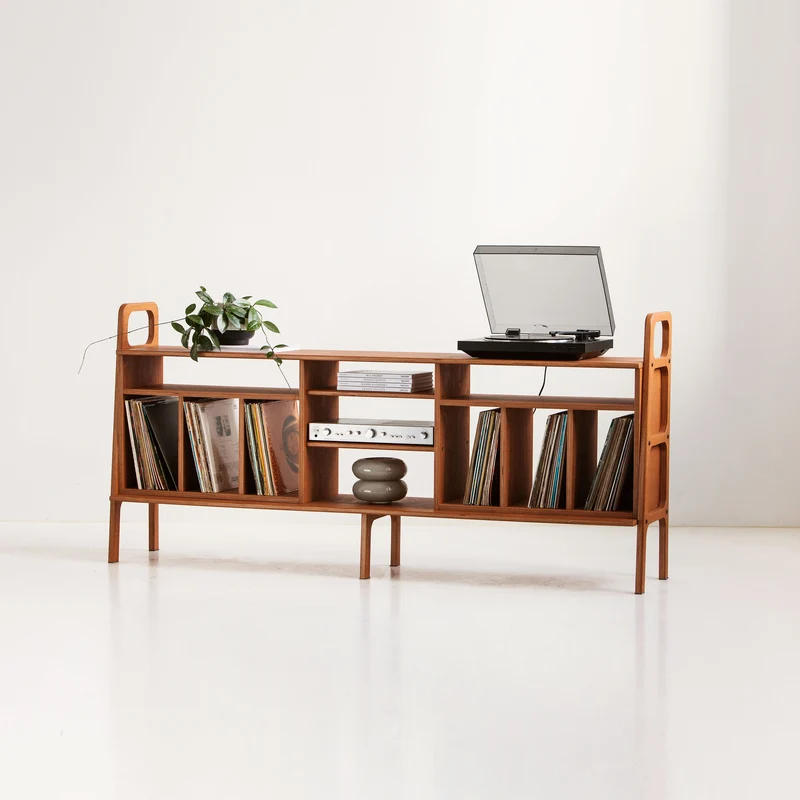 Vinyl Record Credenza · 189 cm