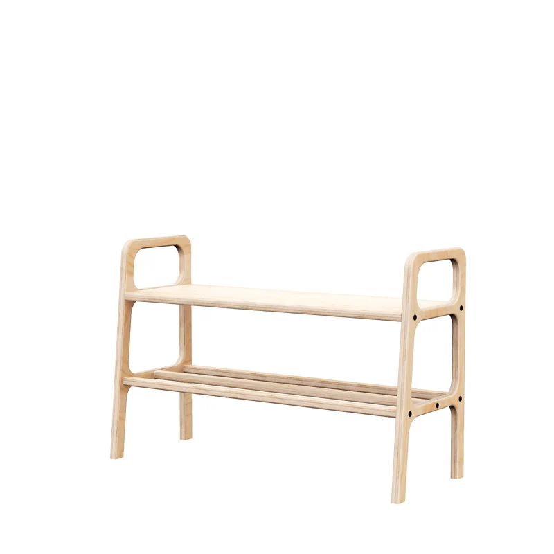 Japandi Shoe Bench